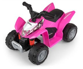 Honda TRX 250X – detská elektrická štvorkolka 6V s akumulátorom - ružová (5)