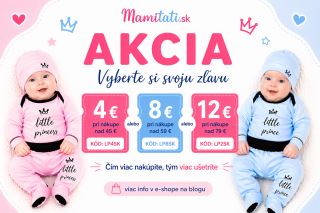 Ušetrite až 12 € na nákupe pre bábätko