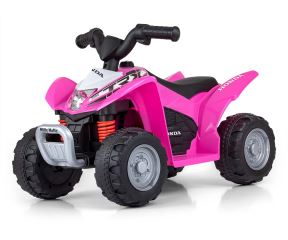 Honda TRX 250X – detská elektrická štvorkolka 6V s akumulátorom - ružová
