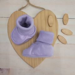 Dojčenské topánočky/ponožky soft, Kazum, lila, 56/62 (1)