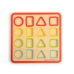 Bigjigs Toys Farebné vkladacie tvary (2)