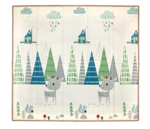 Skladacia penová podložka, 197 x 177cm - Play Deer