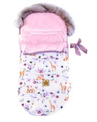 Detský fusak maxi PREMIUM Srnka 110x50cm + rukávník zadarmo (1)