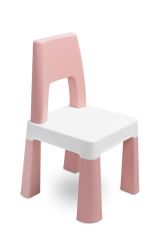 Súprava detského nábytku TOYZ MONTI 1+2, ružová/biela (573622)