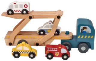 Prepravný transportér so 4 autíčkami Adam Toys (2)