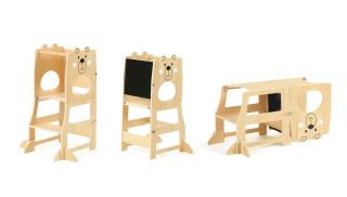 2Kids Toys Učiaci veža 3 v 1 Medvedík (2)
