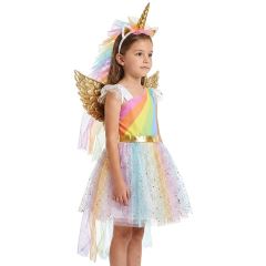 Detský kostým Unicorn princess Premium 122-128 M (3)