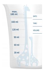 Vrecká na uskladnenie potravy BabyOno, 180 ml - 30ks (3)