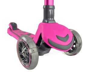 Detská trojkolesová kolobežka BOOGIE Scooter LED - ružová (3)
