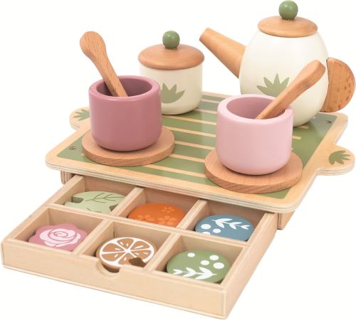 2Kids Toys Drevená čajová súprava