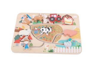 2Kids Toys Motorická deska Farma (2)