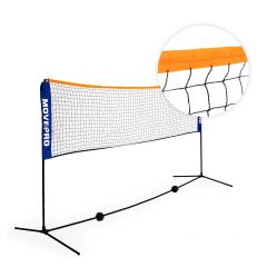 Univerzálna nastaviteľná sieť 3 v 1 na bedminton, volejbal a tenis s taškou, 305 x 140 cm (6)