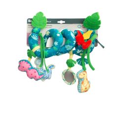Edukačná, kontrastná špirála Colorful - Dino (585867)