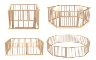 2Kids Toys Detská drevená ohrádka XXL (1)