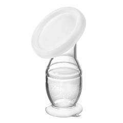 Kolektor, ručná pumpa na prsia, silikón Akuku, 100ml (1)