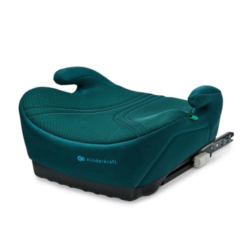 Detská podsedák ISOFIX i-Size 125–150 cm – ľahký, AIR FLOW, zelený