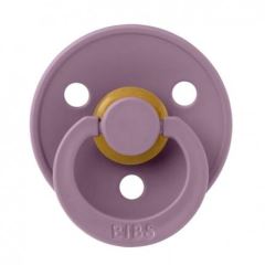 Kaučukový cumlík BIBS symetrický, 0 - 6 m, fialový (1)