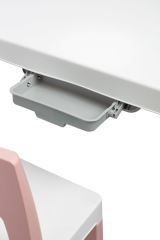 Súprava detského nábytku TOYZ MONTI 1+2, ružová/biela (573625)