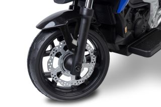 Elektrická motorka Honda NC750X pre deti – LED, USB, 3-8 rokov, modrá, čierna (10)