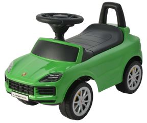 Detská odrážadlo Porsche Cayenne S Milly Mally – jazdítko - zelené