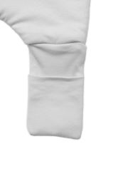 Teplý spací vak so zahrnovacími nohavičkami, Soft Hand Made, šedý, veľ. M (7)