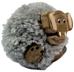 2Kids Toys Drevená magnetka veľká brmbolec Slon (3)