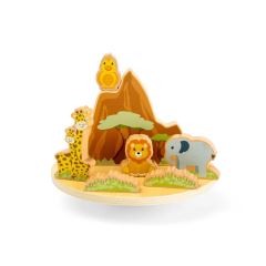 Bigjigs Toys Balančná hra Džungľa (1)