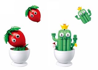 Sluban Flowers M38-B1073 Kvety s očami malé Displej 6 ks (4)