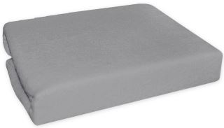 Nepremokavé froté prestieradlo do kočíka 75 x 35 - sivé