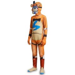 Dětský kostým Five Nights at Freddys Glamrock Freddy Security Breach 134-146 XL (1)