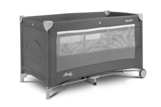 Cestovná postieľka BASIC PLUS - grafit (572478)