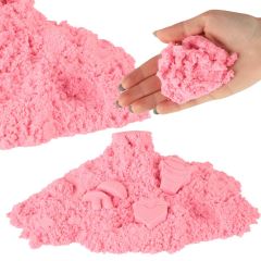 Kinetický piesok pre deti 1 kg, ružový (1)