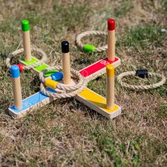 Bigjigs Toys Hádzanie kruhov (8)