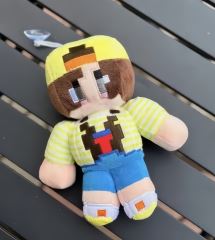 Plyšová hračka Minecraft Steve skin ocelot 19cm (2)