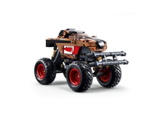 Sluban Power Bricks Naťahovací Oranžovo-čierny závodný Off-road (3)