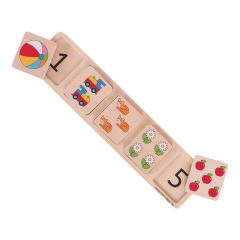 Bigjigs Toys Vkladacie puzzle počítanie (2)