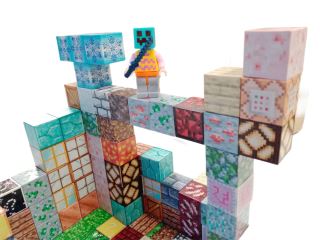 Magnetická stavebnica Minecraft Special blocks 202ks (5)