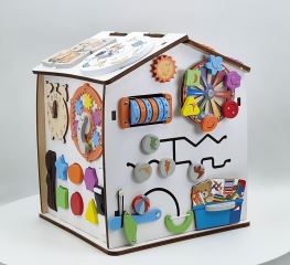 2Kids Toys Activity board Domček biely (6)