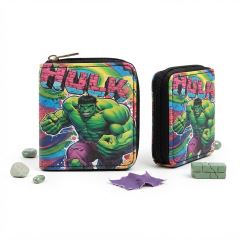Detská peňaženka na zips Avengers Hulk (5)