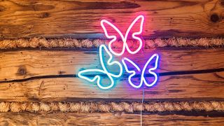 2Kids Toys LED NEON LIGHT lampička Motýle (4)