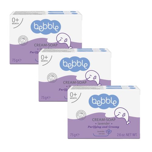 Výhodné balenie -Detské mydlo s levanduľou 75g - 3ks (2)