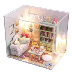 2Kids Toys miniatúra domčeka Rodinná sieň (1)