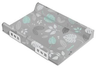 Sensillo Prebaľovacia podložka Floral sivá Safety System, 70×50 cm