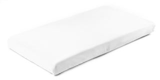 Jerseyová plachta Sensillo Klasik 120×60 cm - biele