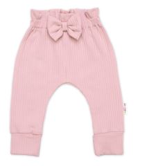 Žebrovaná rostoucí souprava 3D, Baby Girl - pudrově růžová (3)