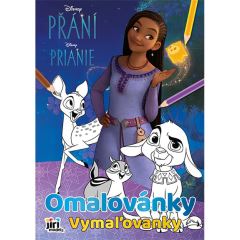 Omalovánka A4 samolepkami PŘÁNÍ (527277)