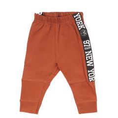 Mamatti Dětská tepláková souprava zapínání na zip, Baby Fox - hnědá/béžová (2)