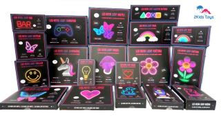 2Kids Toys LED NEON LIGHT lampička Motýlik (2)