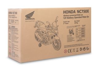 Elektrická motorka Honda NC750X pre deti – LED, USB, 3-8 rokov, modrá, čierna (13)