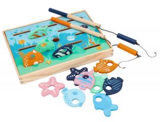 Adam Toys Edukačná hra/vkladačka - Chyť rybičku (4)